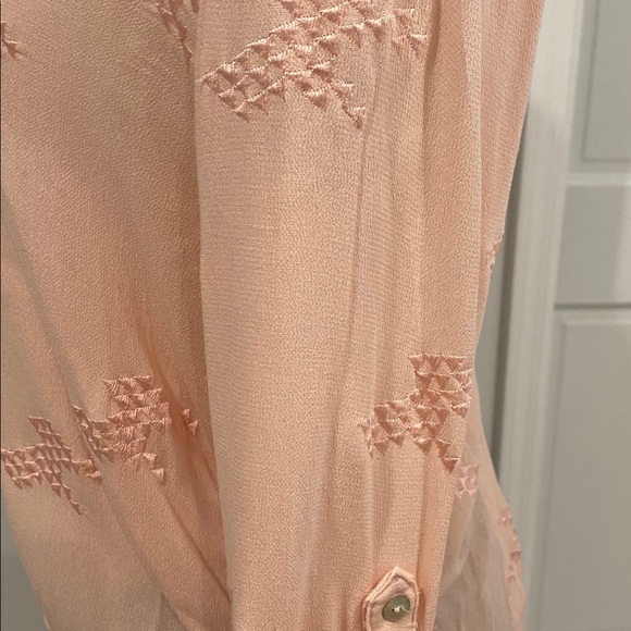 AliceBlue Small Light Pink Pull Over Blouse - Picture 4 of 8